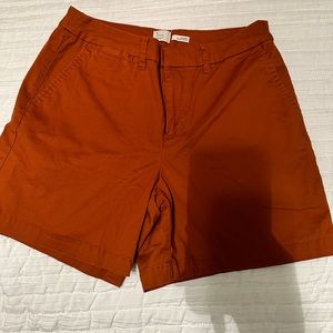 wild fable orange shorts size M
